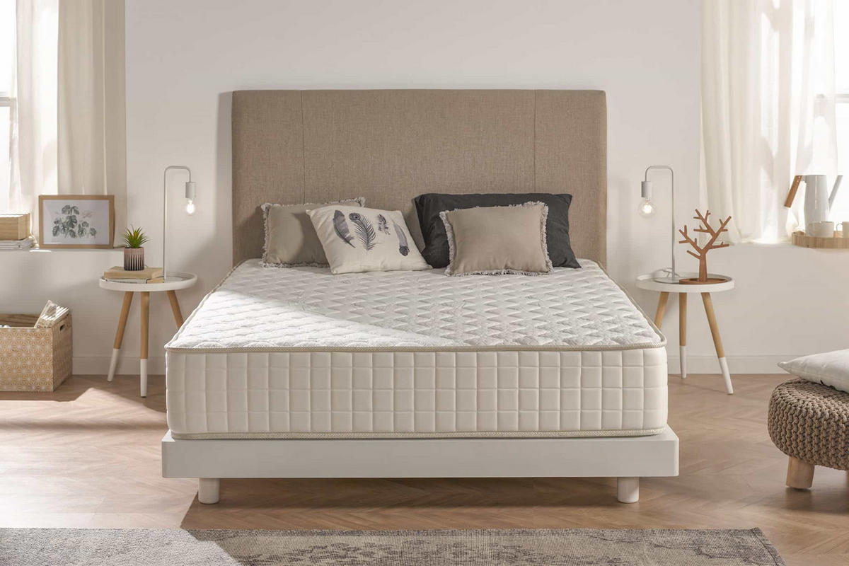 MATRATZE Olympus, 30cm, 80x190cm - Weiß, Textil (80/190cm) - Moonia