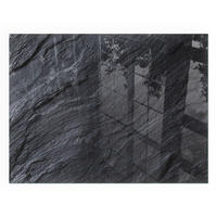 GLASPLATTE für Kamin 80x60 cm - Schwarz, Glas (80/60/0.4cm) - TULUP