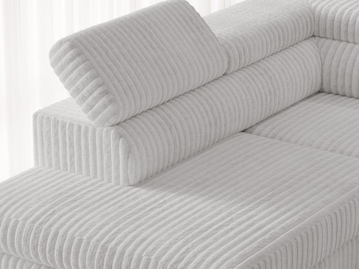 ECKSOFA U Argon Grau - Schwarz/Grau, Holz/Textil (322/190cm) - Graingold