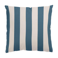 KISSENBEZUG Ocean Blue Große Streifen 50/50 cm - Blau, Textil (50/50cm) - Bilderwelten