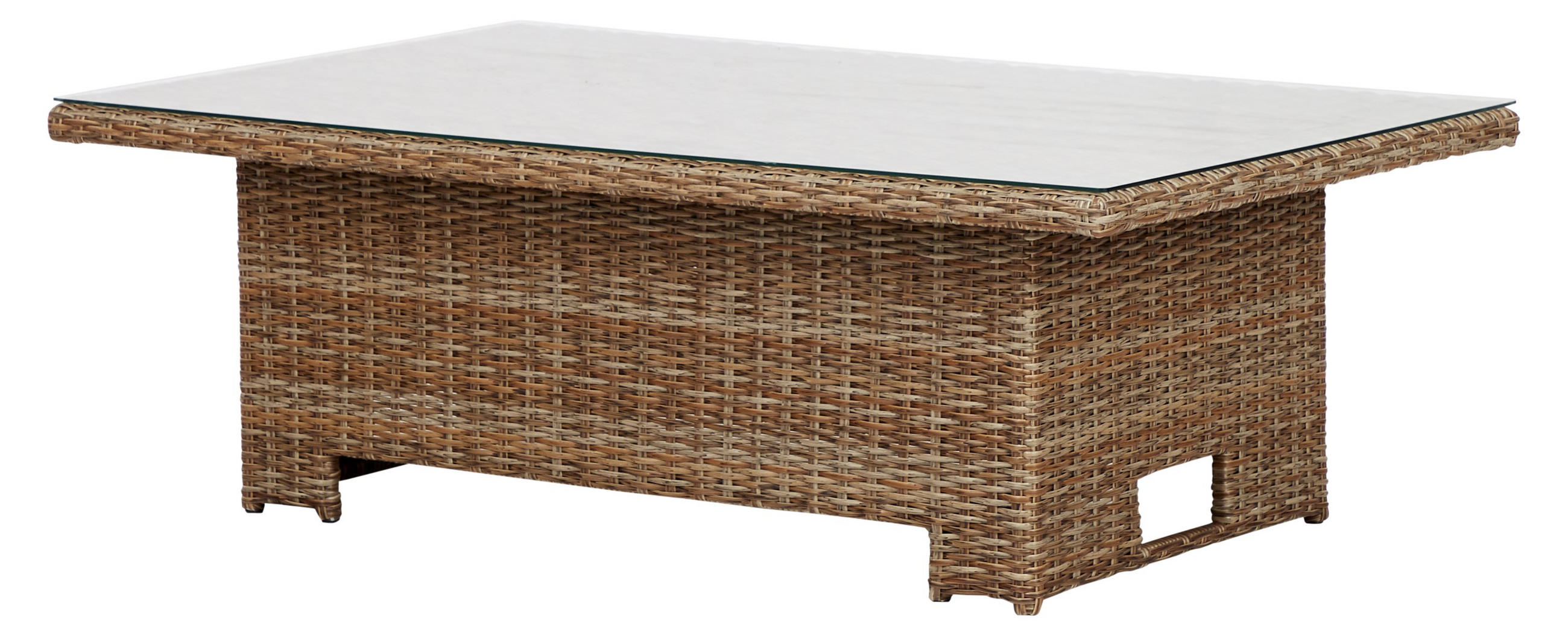 GARTENTISCH Holz - Braun, Holzwerkstoff (84/134/68cm) - ebuy24