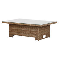 GARTENTISCH Holz - Braun, Holzwerkstoff (84/134/68cm) - ebuy24
