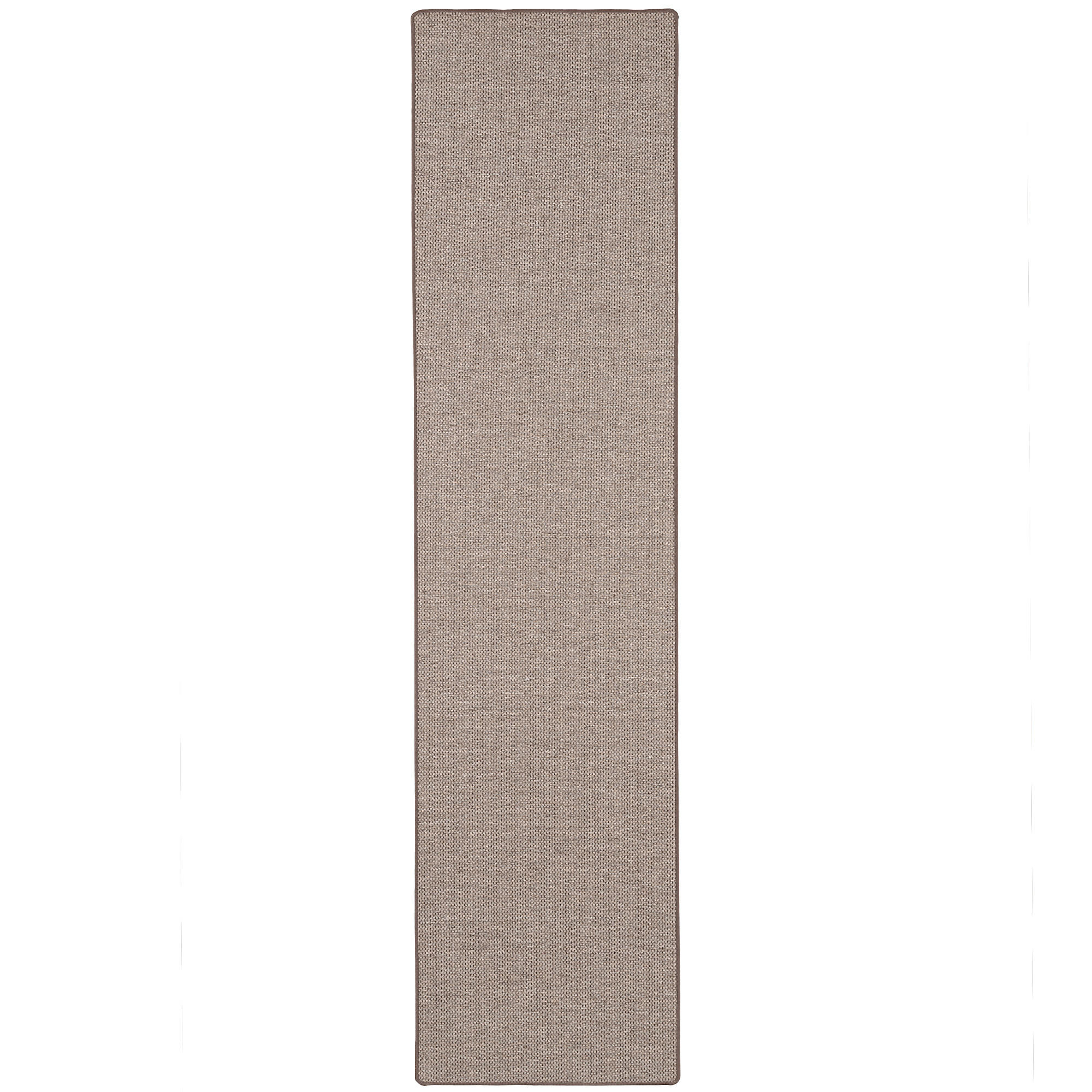 LÄUFER TEPPICH BENTZON FLACHGEWEBE - Braun, Textil (80/320cm) - Snapstyle