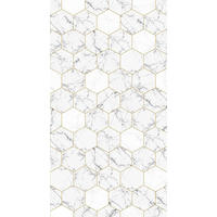FOTOTAPETE Marmor-Optik 150 x 279 cm - Schwarz, Papier (150/279cm) - ESTAhome