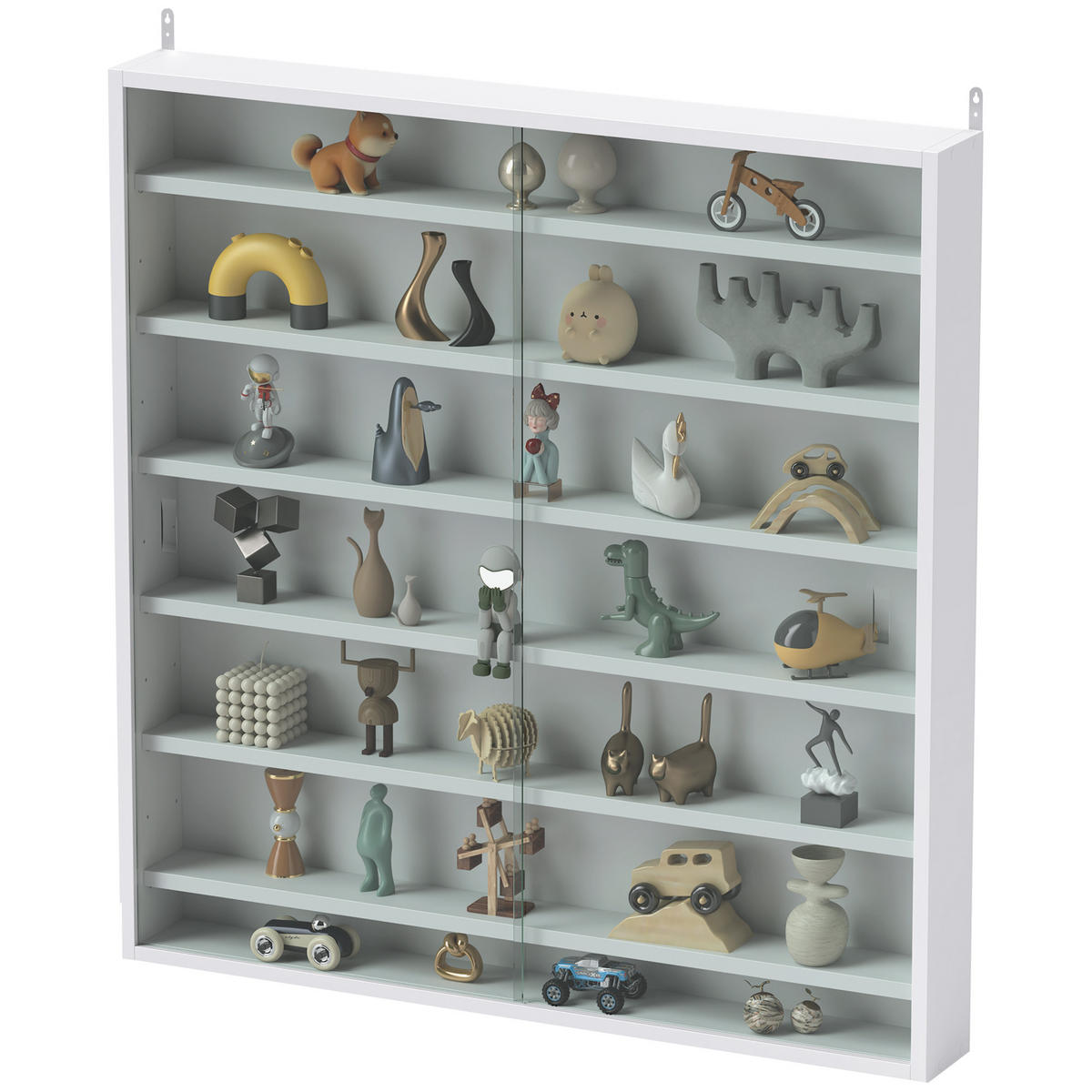 BÜCHERREGAL 80/9,5/83 cm weiß - Weiß, Karton (80/83/9.5cm)
