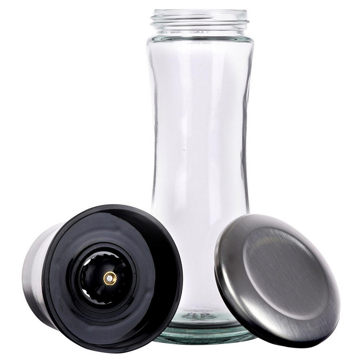 PFEFFERMÜHLE Basic Silber 6.6/6/19.1 cm Glas - Silberfarben, Glas (6/19.1/6.6cm) - Mondex