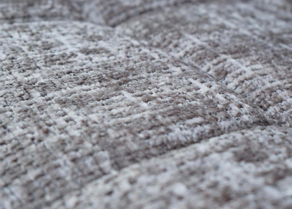 JEDÁLENSKÁ stolička hnedá, sada 6 ks - hnedá, textil (47/83/43cm) - MCW