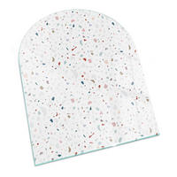 GLASPLATTE für Kamin 80x70 cm Weiß - Weiß, Glas (80/70/0.4cm) - ArtPrintCave