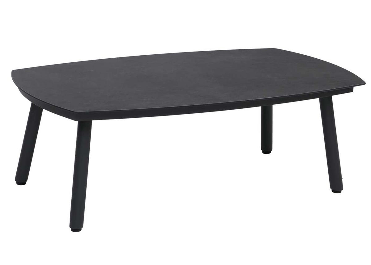 GARTENGARNITUR Lounge-Set Dunkelgrau - Grau, Metall - PROREGAL