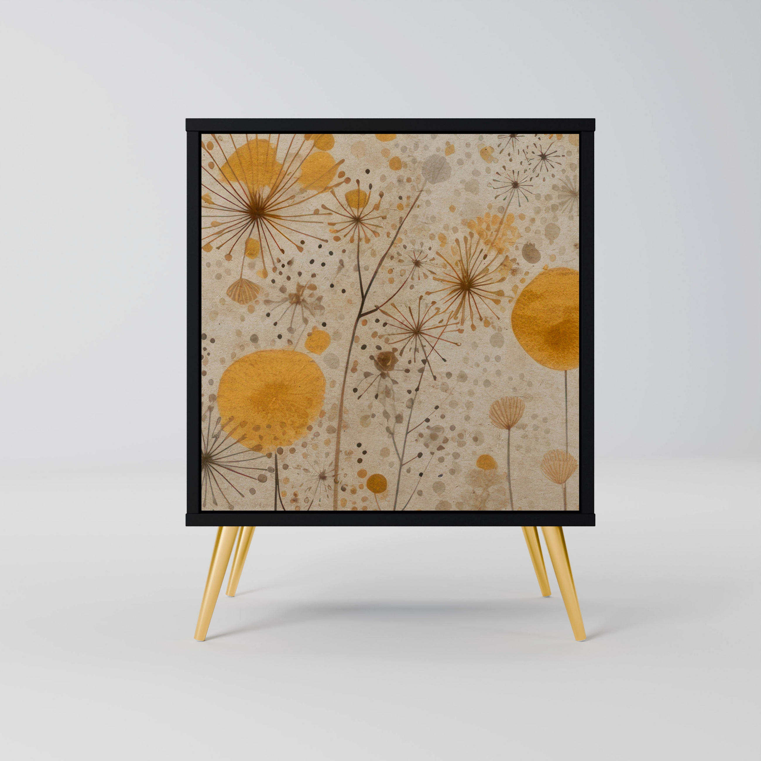 SpaceRebels Sideboard Schwarz 57.5x75.5x42 cm