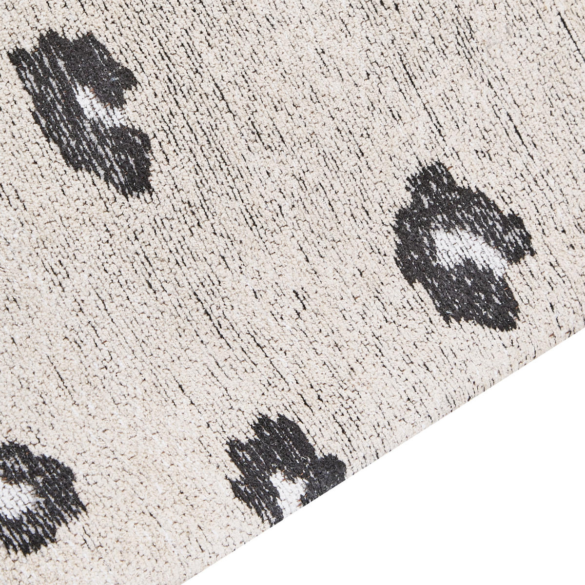 KURZFLOR-TEPPICH Afis 230/160 cm - Beige, Textil (160/230cm) - Beliani