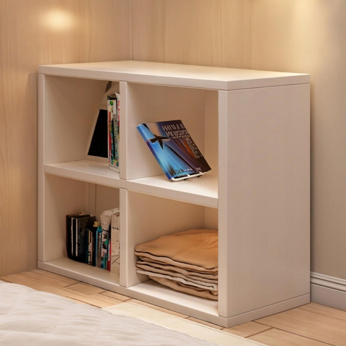 BÜCHERREGAL, weiß, 60/60/30 cm - Weiß, Holzwerkstoff (60/60/30cm) - Timetrade