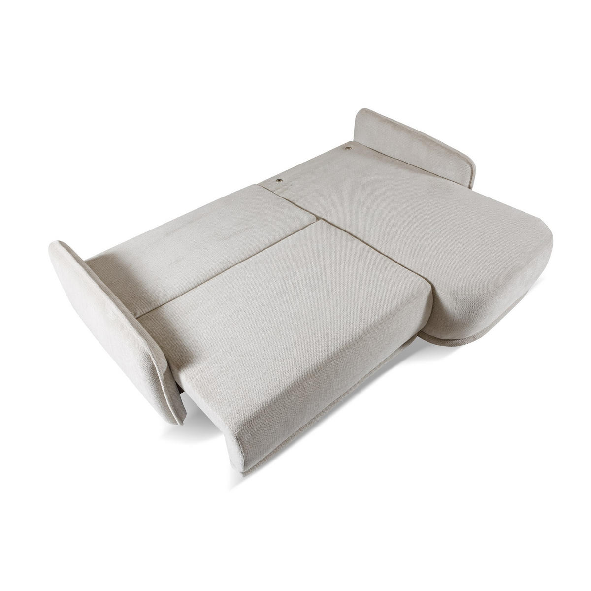 ECKSOFA Cloud Dunkelblau, mit Schlaffunktion - Dunkelblau, Textil (240/167cm) - Bettso
