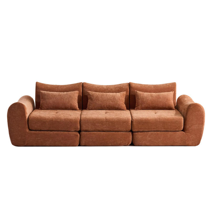 Kaket Schlafsofa Orange 262x78x97 cm