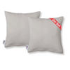 KISSENBEZUG Soft Jersey 2er-Set 80/80 cm - Hellgrau, Naturmaterialien (80/80cm) - DarBene