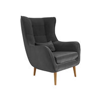 SESSEL Estjano - Beige/Grau, Holz (80/106/95cm) - MIRJAN24