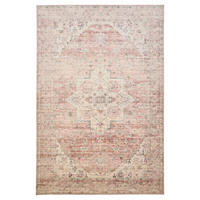 VINTAGE-TEPPICH Miray waschbar 160/230 cm - Rosa, Kunststoff (160/230cm) - benuta Nest