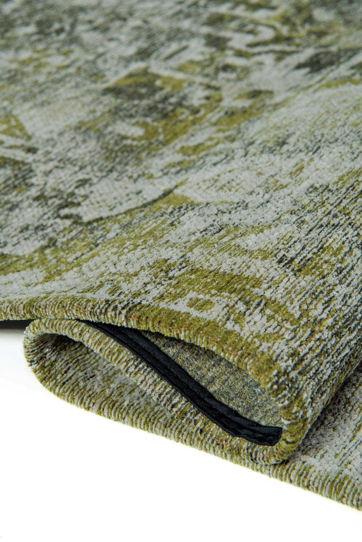 TEPPICH modern Flachgewebe CROWN Grün 240 x 340 cm - Grün, Textil (240/340cm) - Novatrend