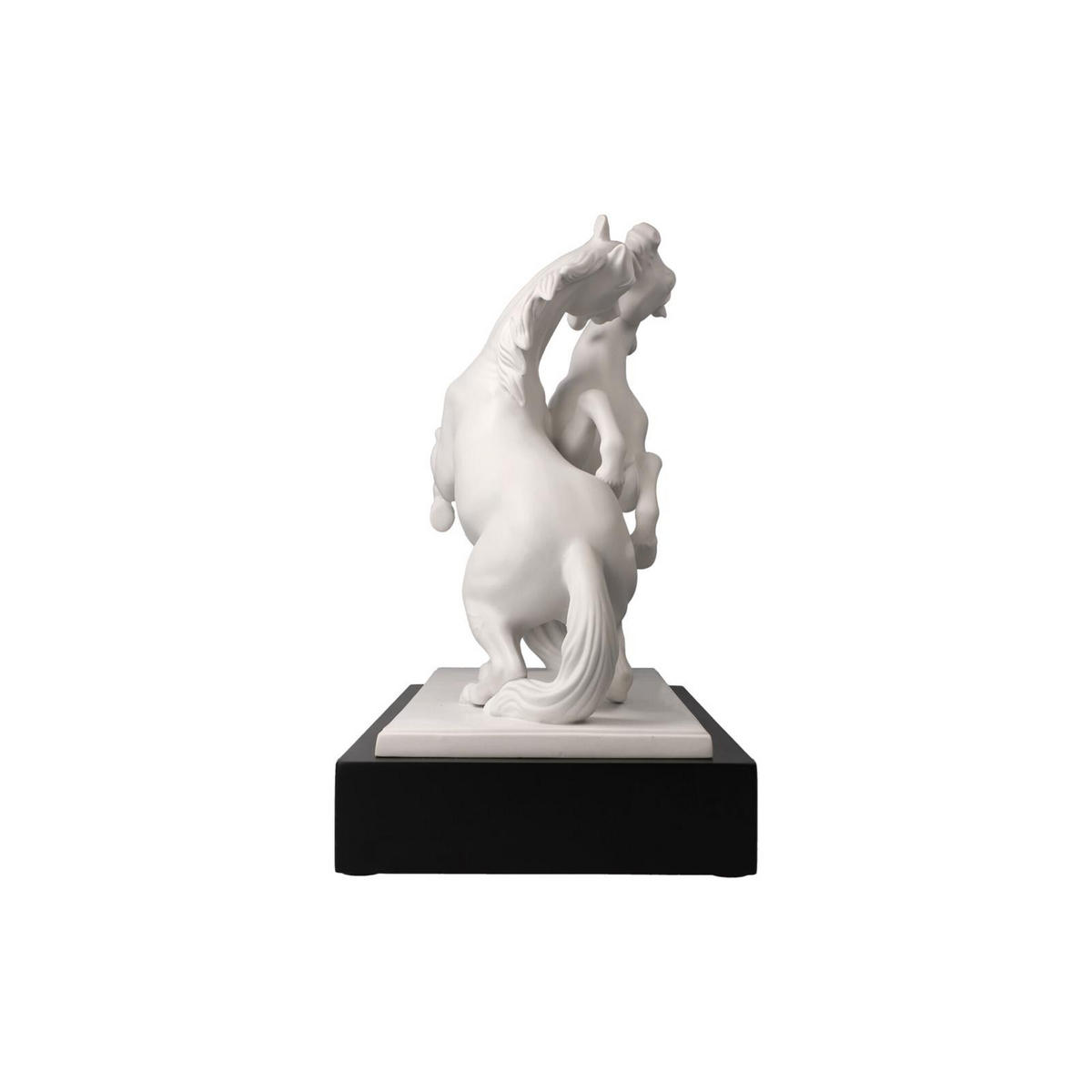 DEKOFIGUR PFERDE ARTISTE ER ALEGRIA Studio 8 Chevaux weiß 32 cm - Weiß, Keramik (16.5/29/32cm) - Goebel