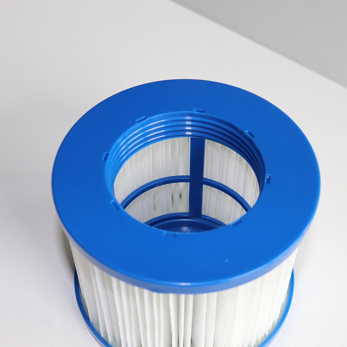 POOLFILTER SPLASH / DROP - Weiß, Kunststoff (10/7.8/10cm) - Home Deluxe