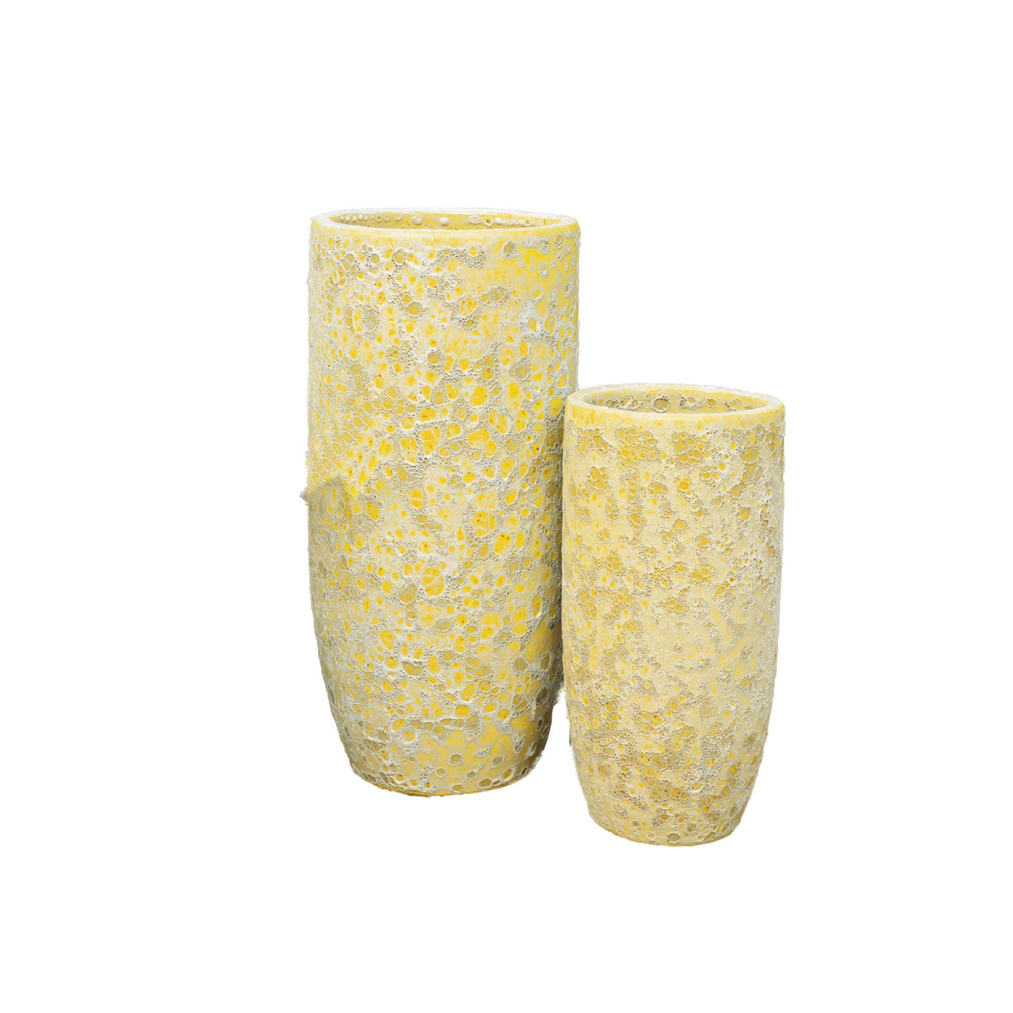 Ptmd Collection Topf Gelb 70 cm