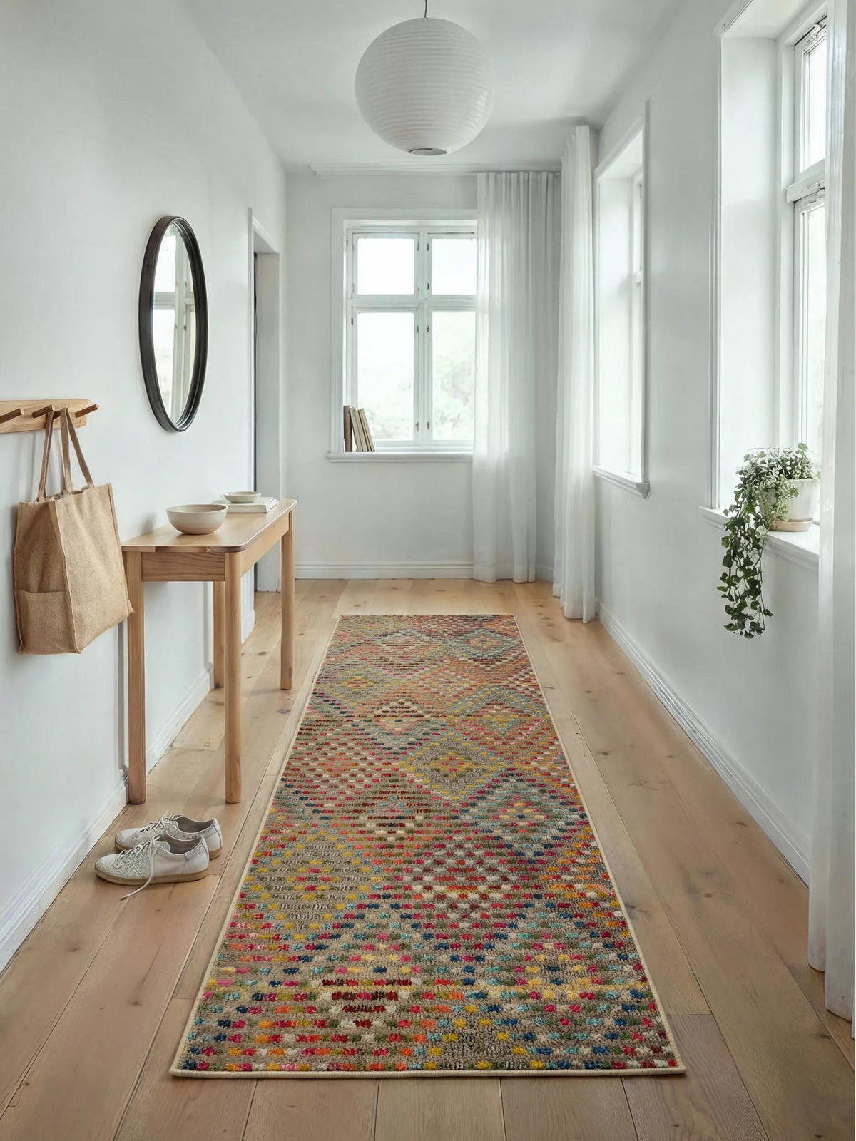 TEPPICH Casa Multicolor 70x240 cm - Multicolor, Textil (70/240cm) - benuta Nest