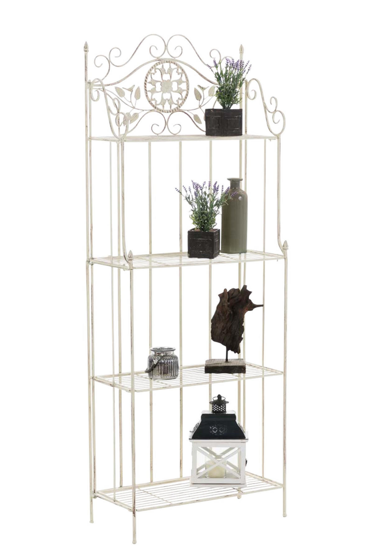 STANDREGAL Florenz antik-creme - Naturfarben, Metall (66/175/32cm) - TPFGarden
