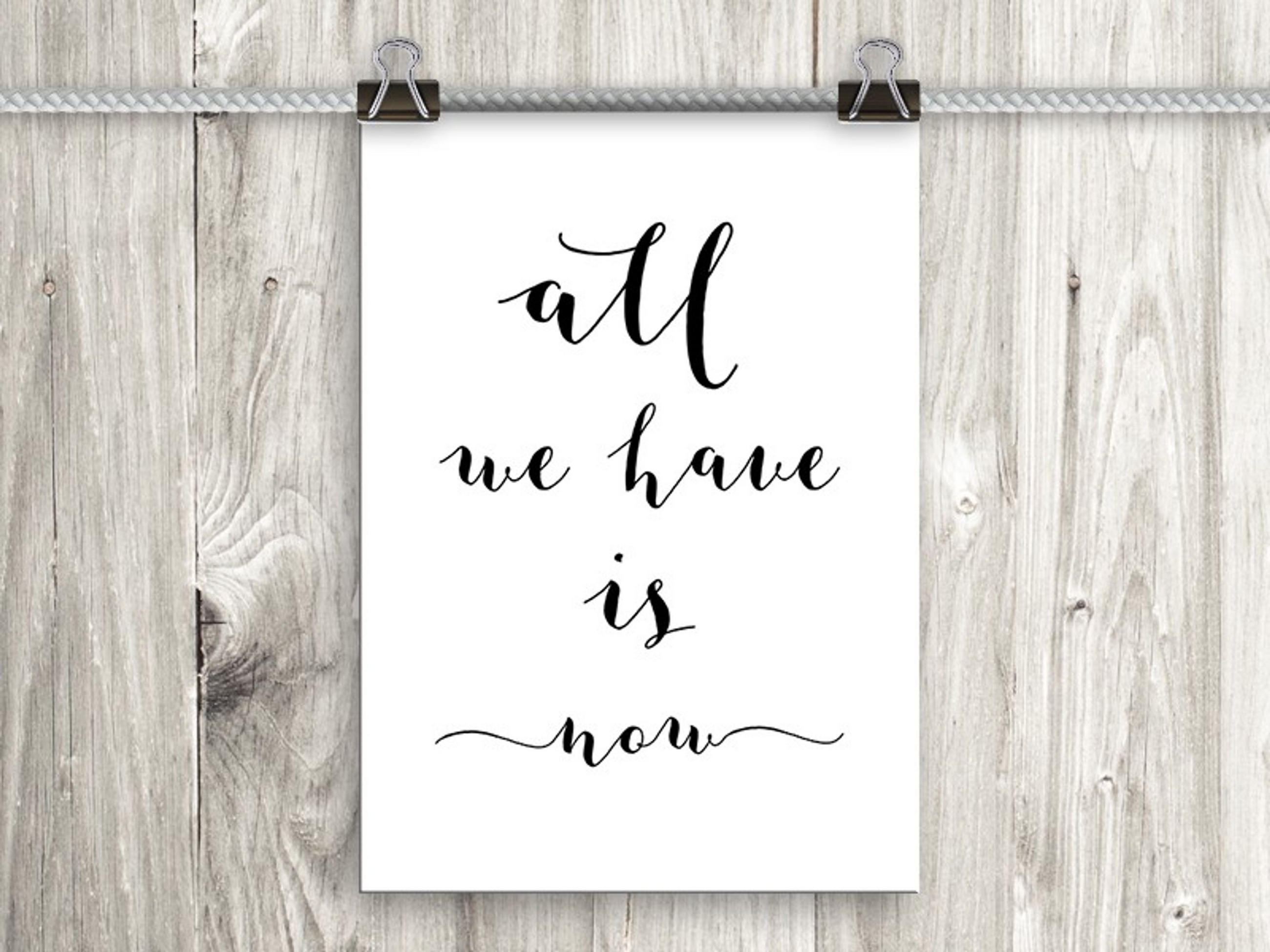 POSTER DIN A4 21x29,7 cm Motivations Spruch schwarz weiß - Weiß, Papier (21/29.7/2cm) - artissimo