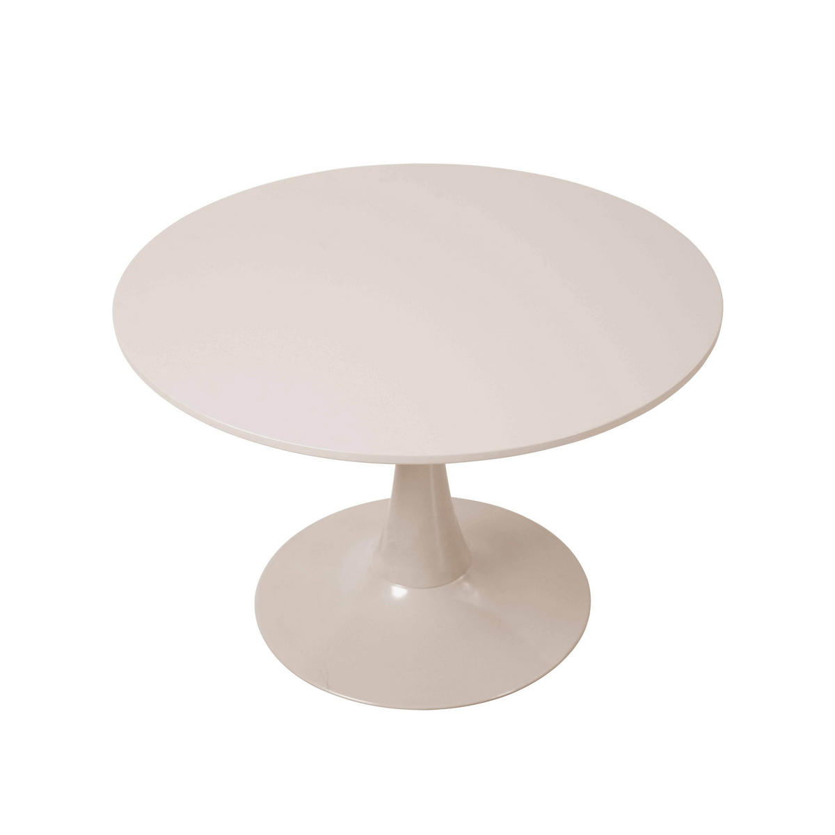COUCHTISCH, Cremefarben - Taupe, Metall (70/70/47cm) - Oviala