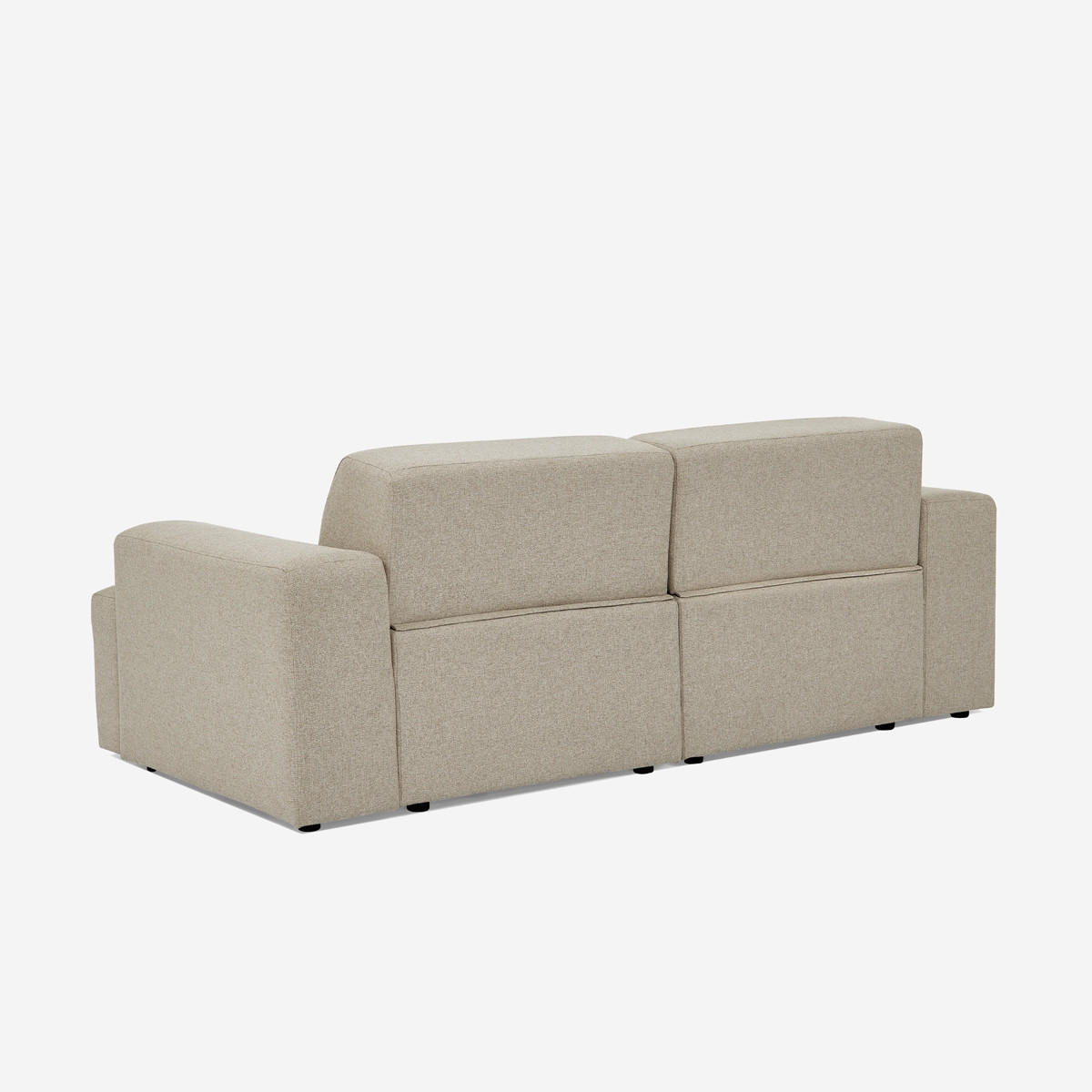 SOFA 2-Sitzer Acamar - Beige - Beige, Textil (202/76/100cm) - Pasmara