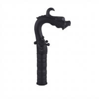 BADEZIMMERARMATUR, inklusive 60 cm Zulaufschlauch, 34 cm hoch, schwarz. - Schwarz, Metall (40/10/20cm) - Vallsero