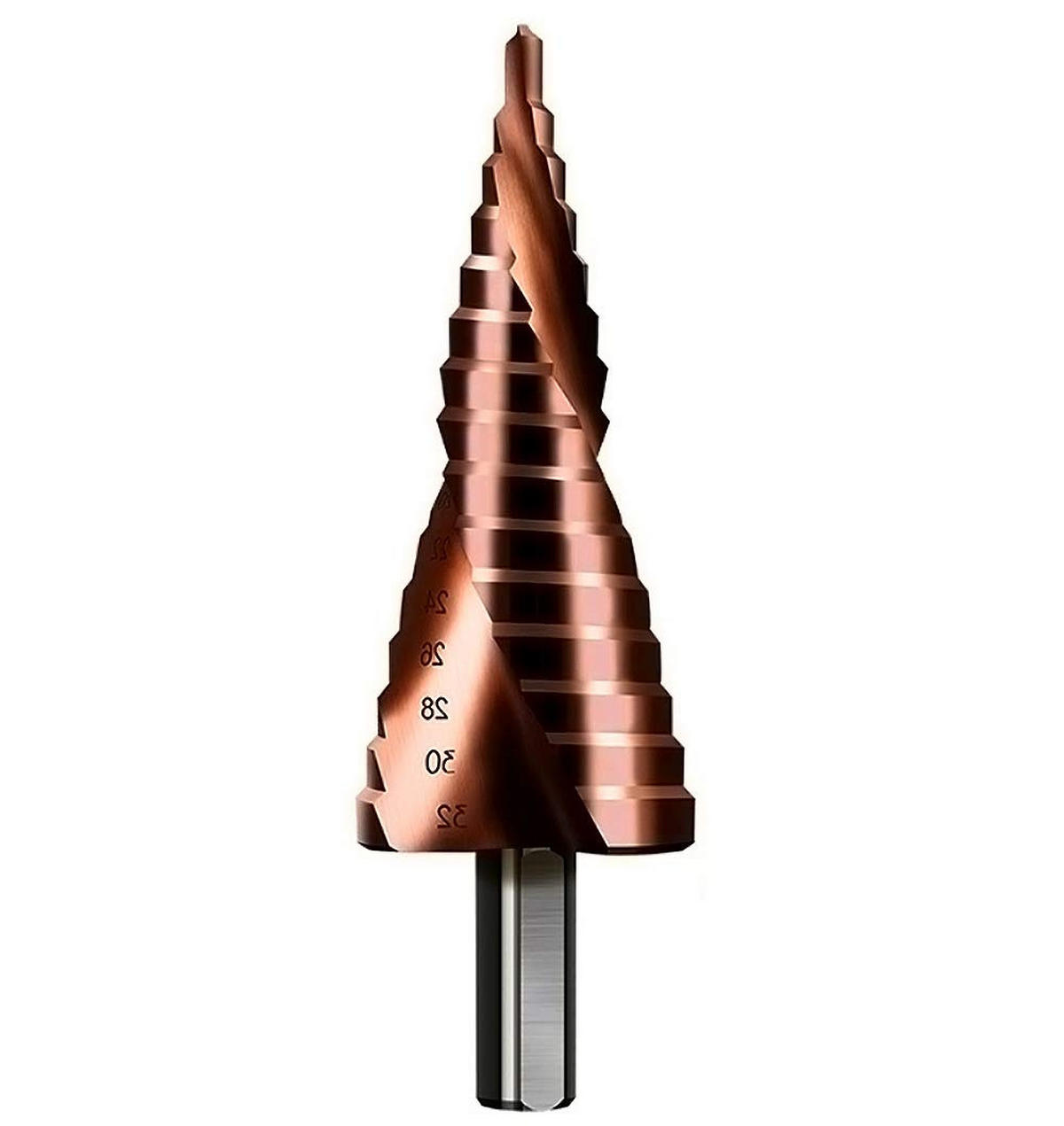 BIT-SATZ，32MM，DREIECKIGER Griff - Braun, Metall (3.2/3.2/10.2cm) - LIBRATON