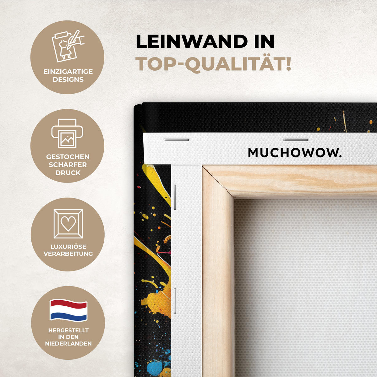 LEINWANDBILD Wein - Glas - Graffiti - Getränk - Rot - Farbe 20x30 cm - Weinrot, Textil (20/30cm) - MuchoWow