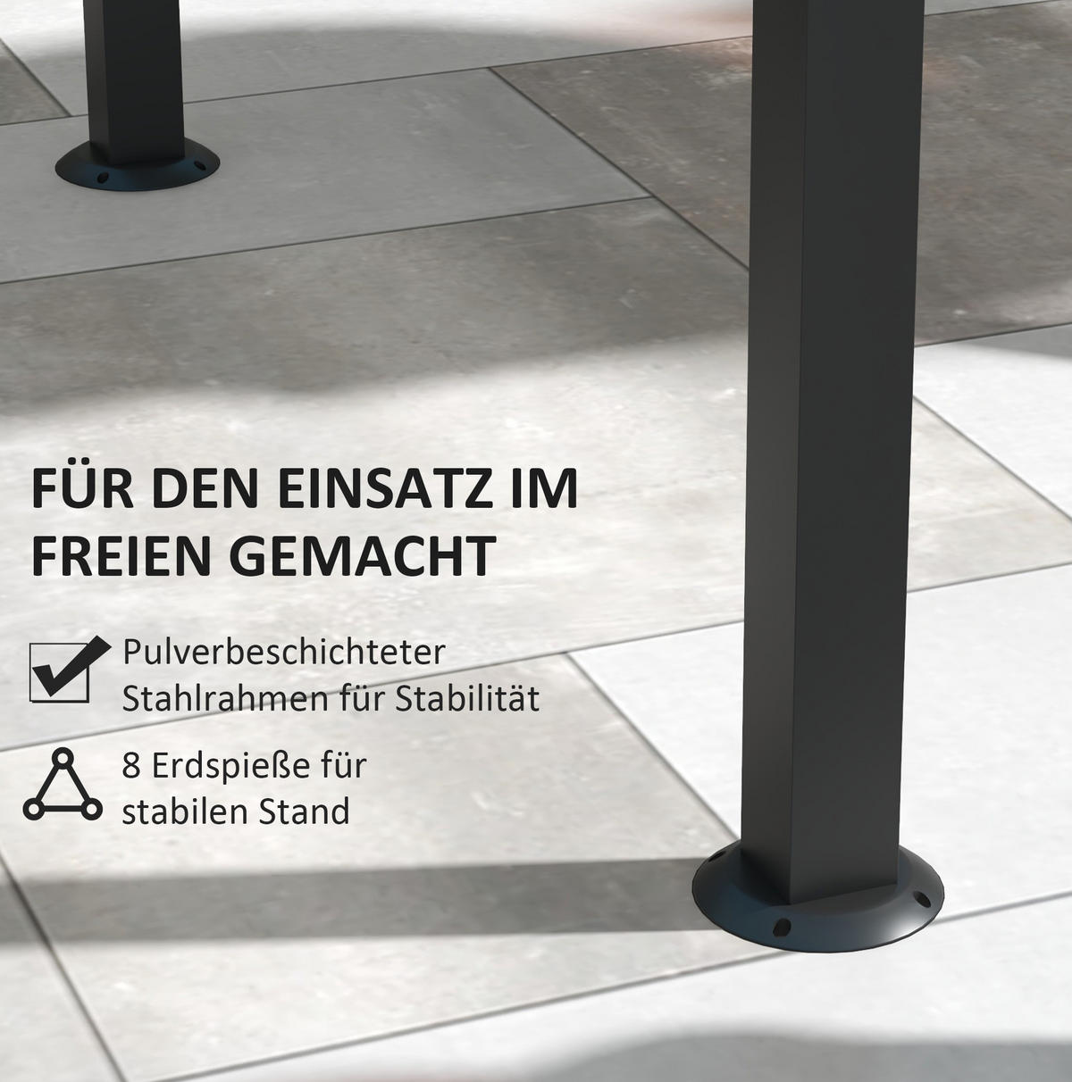 GRILOVACÍ altán z oceli 233x110x235 cm khaki se dvěma odkládacími policemi a 7 háčky - hnědá, kov (110/235/233cm) - Modfu