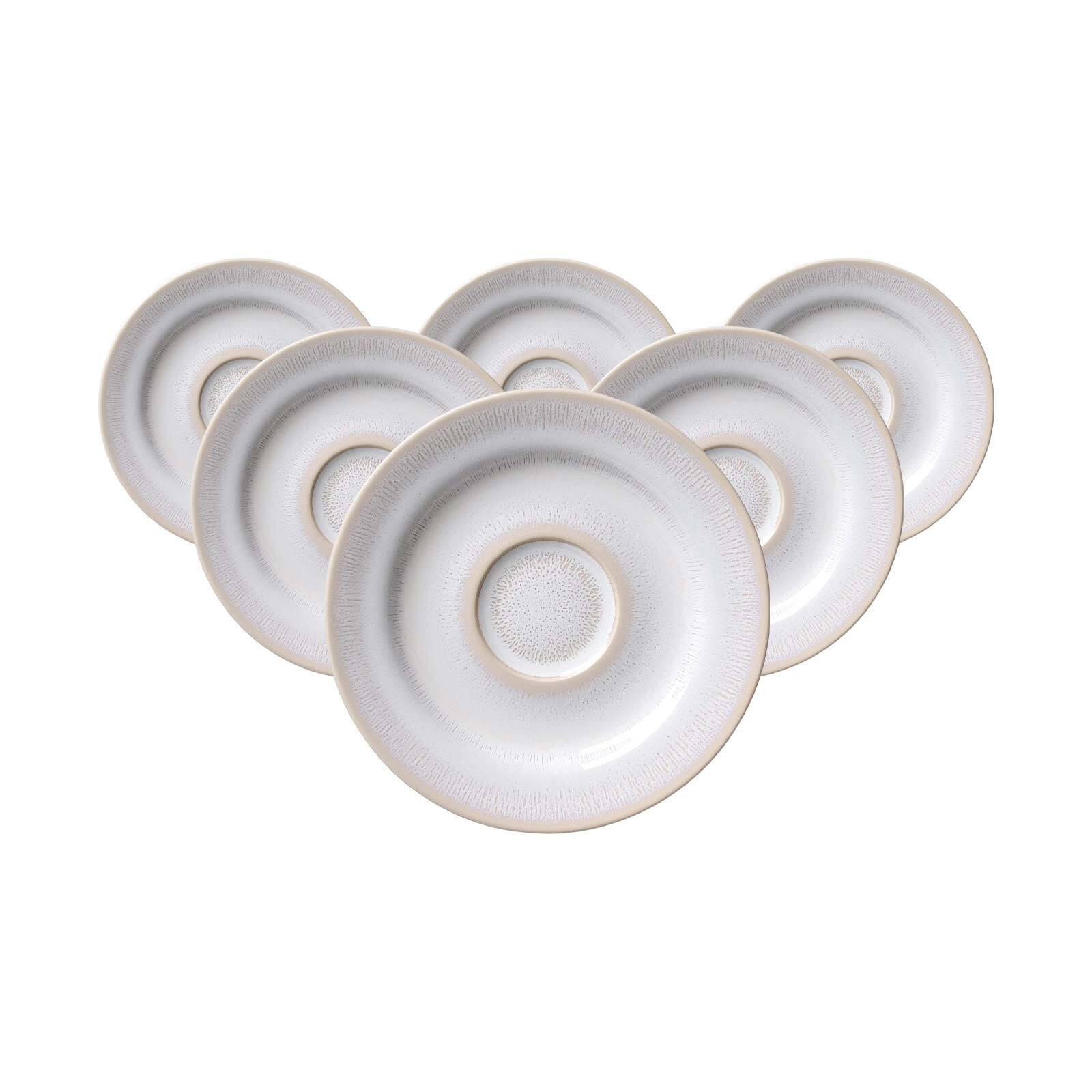 KAFFEEUNTERTASSEN Laredo beige ø 15,5 cm 6er Set - Beige, Keramik (15.5cm) - Ritzenhoff Breker