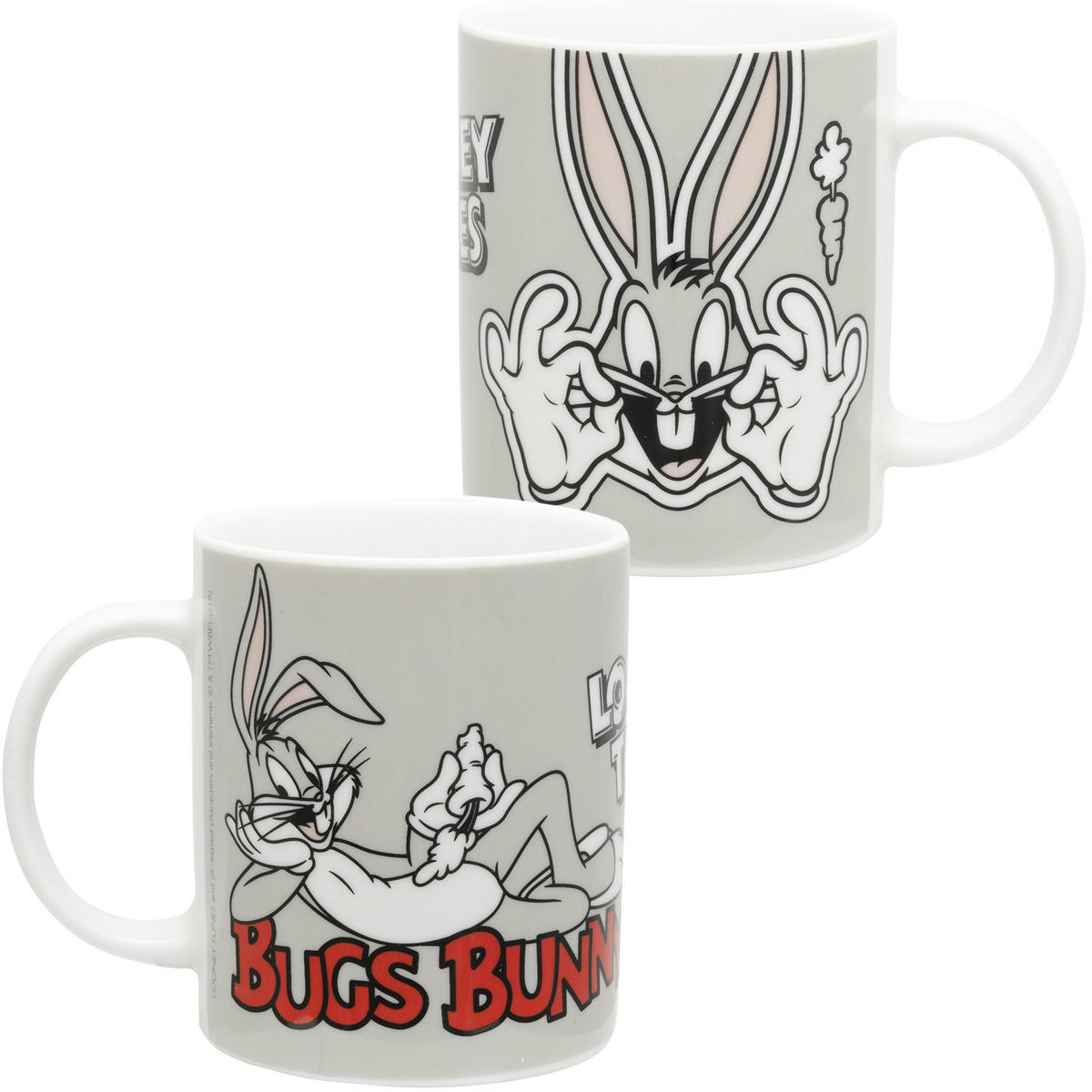 KAFFEEBECHER Looney Tunes Bugs Bunny Mehrfarbig 320 ml - Multicolor, Keramik (0.32L) - Looney Tunes