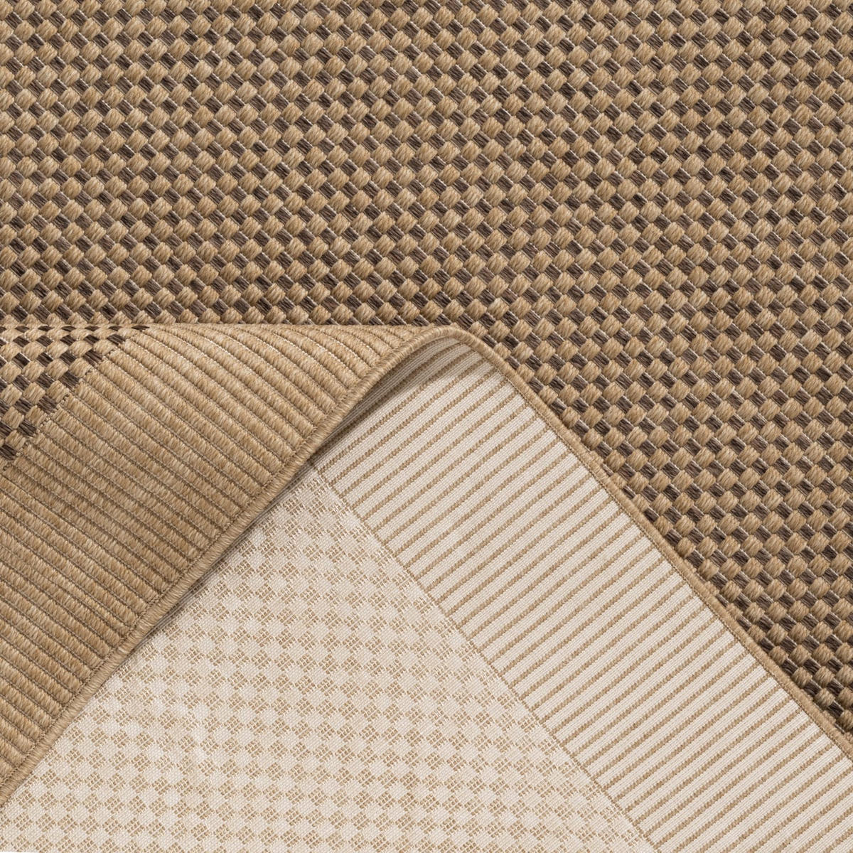 OUTDOORTEPPICH 80/250 cm Waregem 621 - Beige, Kunststoff (80/250cm) - Paco Home