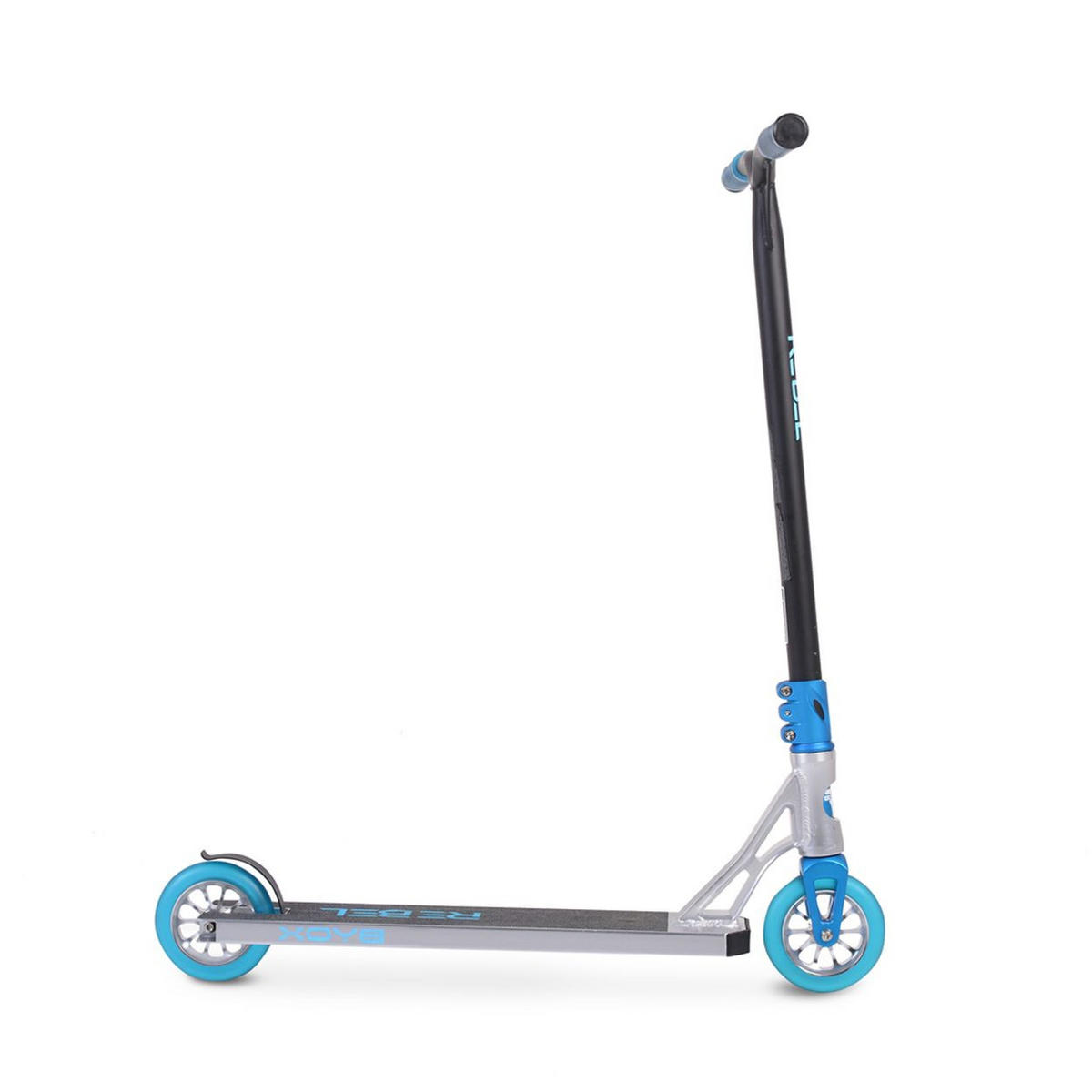 KINDERROLLER Rebel blau Aluminium, ABEC-9 Lager, Stahllenker, PU Räder, Bremse - Blau, Metall (73/64/83cm)