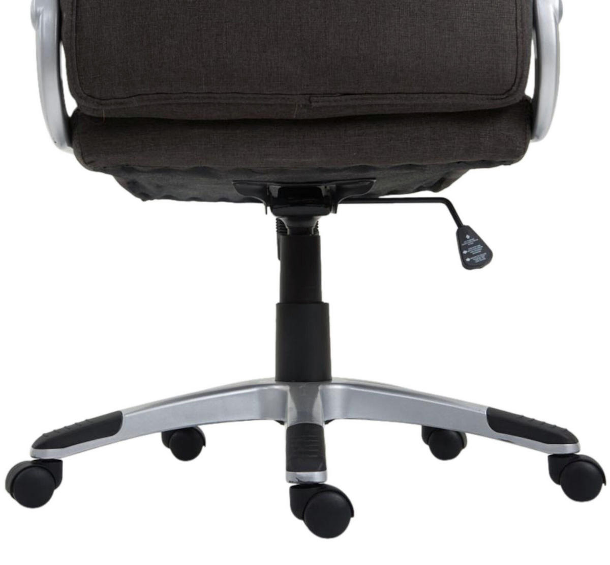 BÜROSTUHL Texum 2, Stoff Dunkelgrau - Dunkelgrau, Kunststoff/Textil (65/119/73cm) - TPFLiving