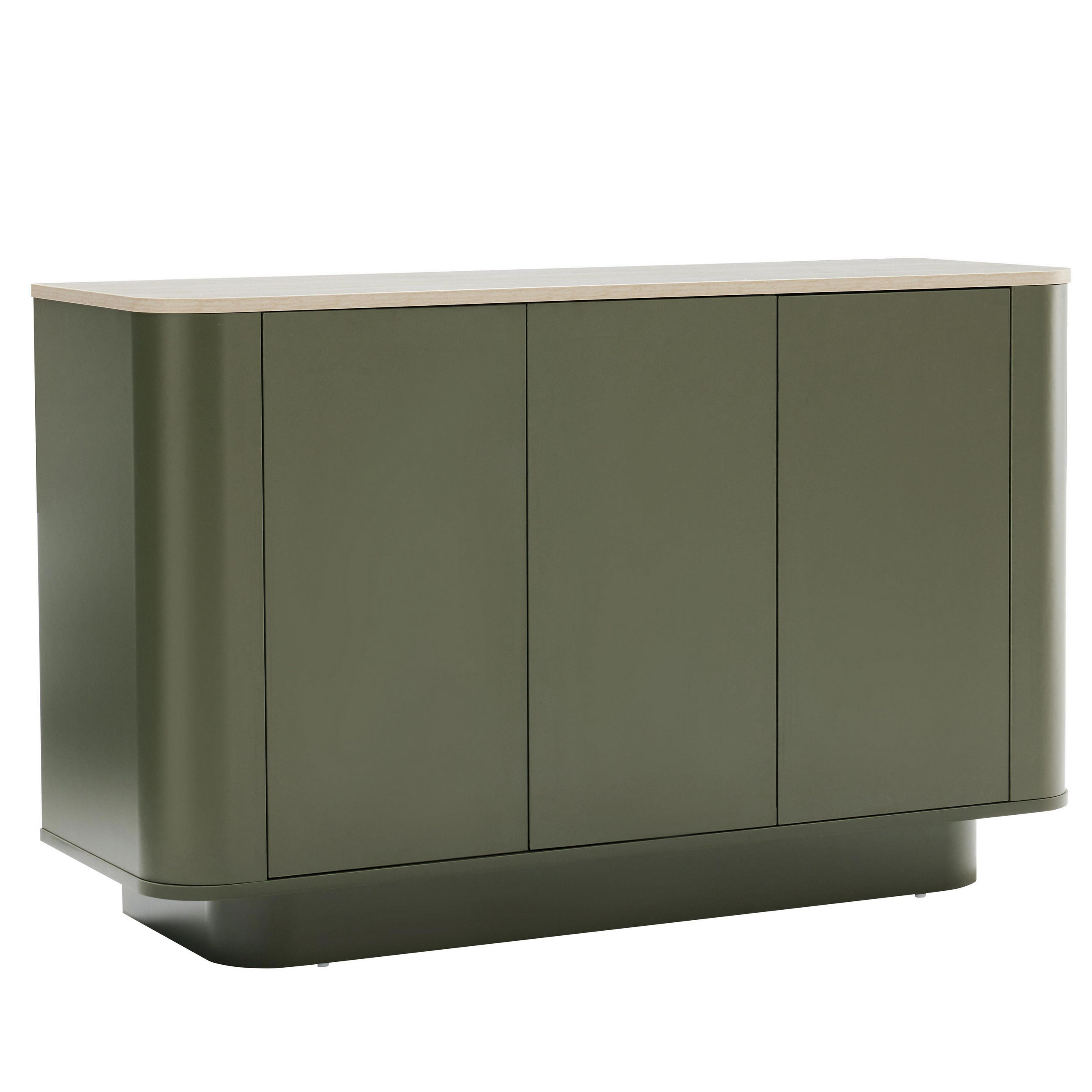 Oviala Sideboard, Grün 120x75x40 cm