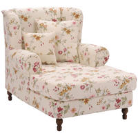 SESSEL XXL Karley Bezug Flachgewebe Buche nussbaum dunkel / weiß - Weiß, Kunststoff (149/103/103cm) - 58aufmkessel
