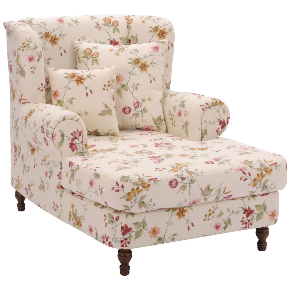 SESSEL XXL Karley Bezug Flachgewebe Buche nussbaum dunkel / weiß - Weiß, Kunststoff (149/103/103cm) - 58aufmkessel