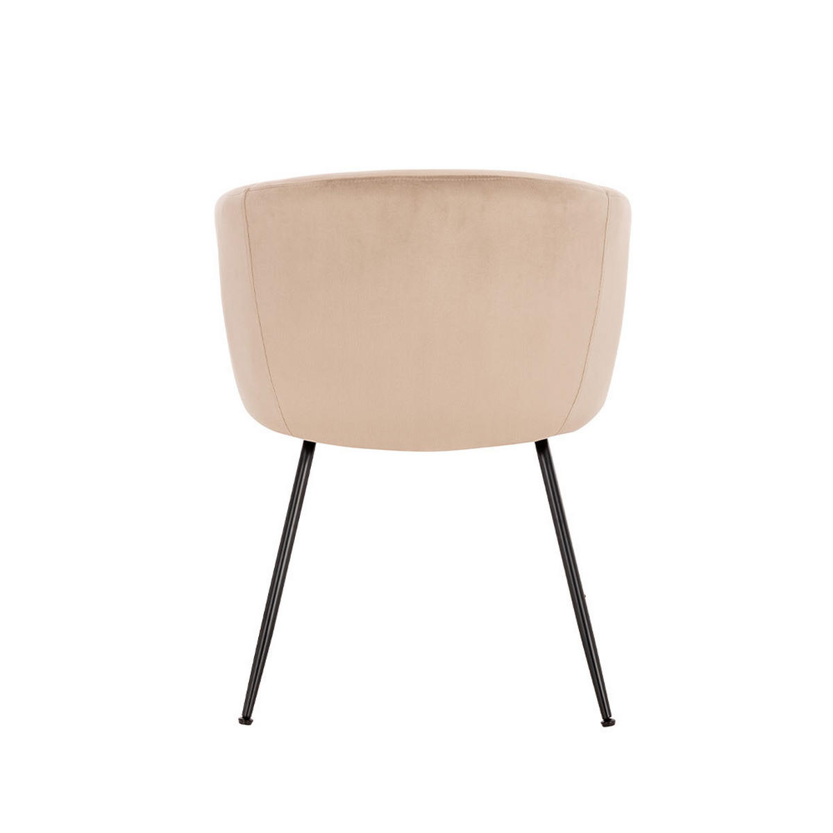 ESSZIMMERSTUHL ARIA - Menge: 2 - Beige, Kunststoff (75/58/58cm) - Home Deluxe