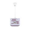 PENDELLEUCHTE Greta Pd Rainbow - Weiß, Kunststoff (24/24/24.9cm) - Paco Home