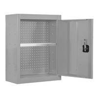 WERKZEUGSCHRANK Hängend Amego 1x Fachboden HxBxT 65x50x27,5 cm Metall Abschließbar Grau - Grau, Metall (50/65/27.5cm) - PROREGAL