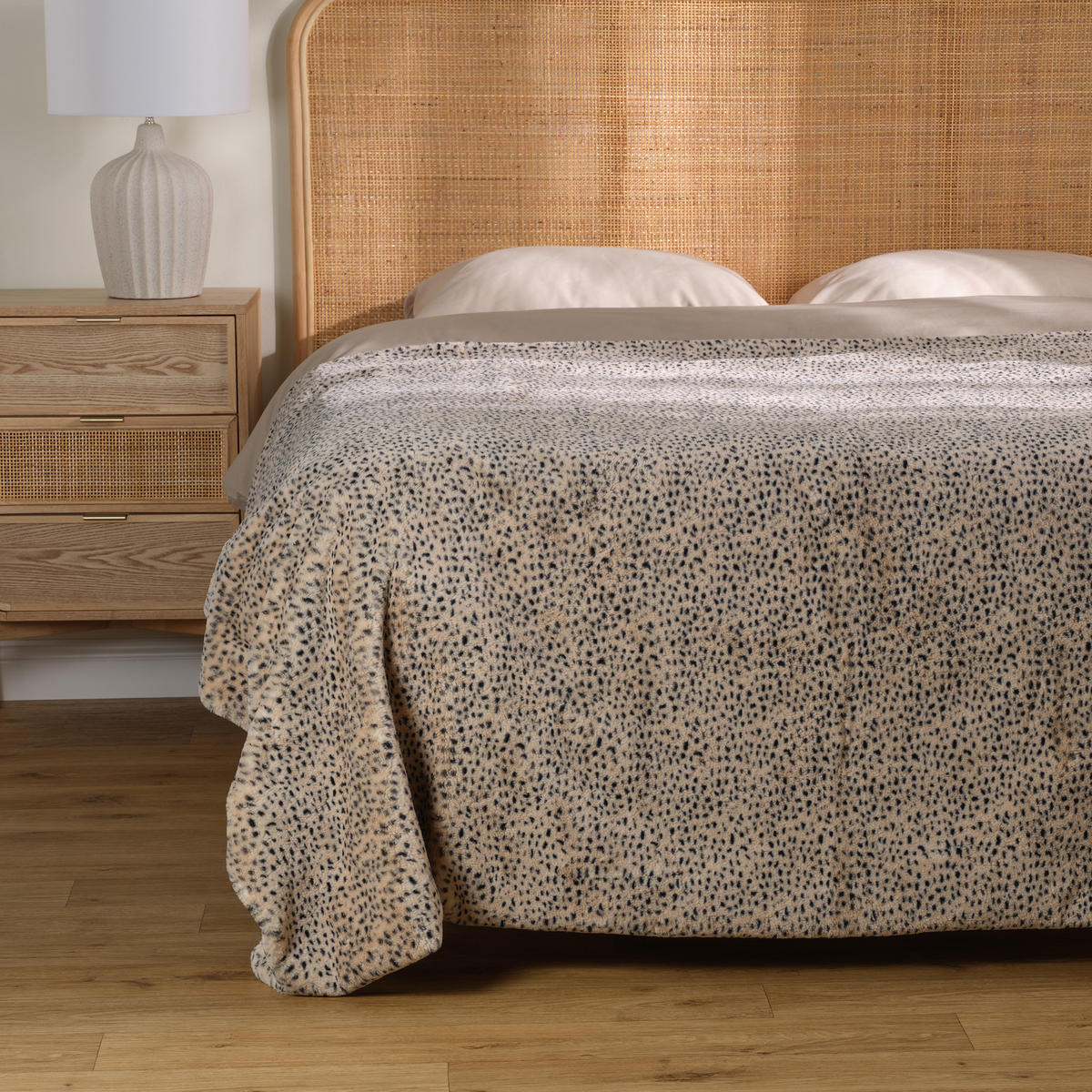 TAGESDECKE Lamperia - Beige, Textil (180/200cm) - home&you