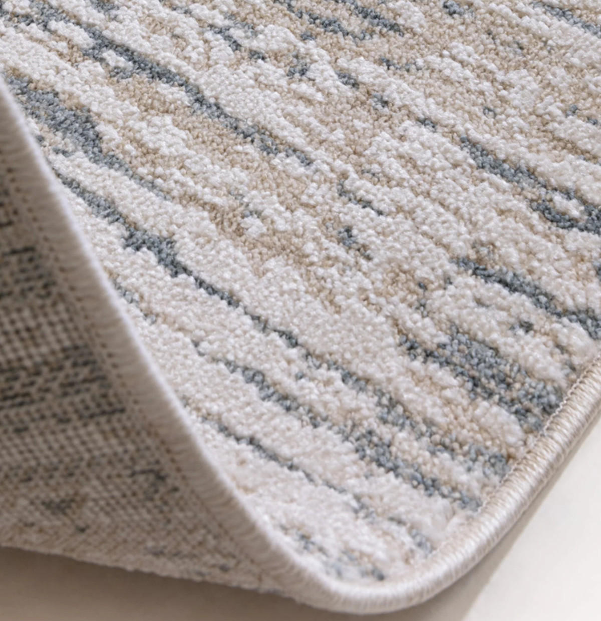 TEPPICH modern Flachgewebe SAND Blau 200 x 300 cm - Blau, Textil (200/300cm) - Novatrend