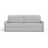 2-SITZER SOFA BIANCO 215 cm breit in Stoff Grau - Grau, Holzwerkstoff/Textil (215/90/92cm) - Deine Möbel 24