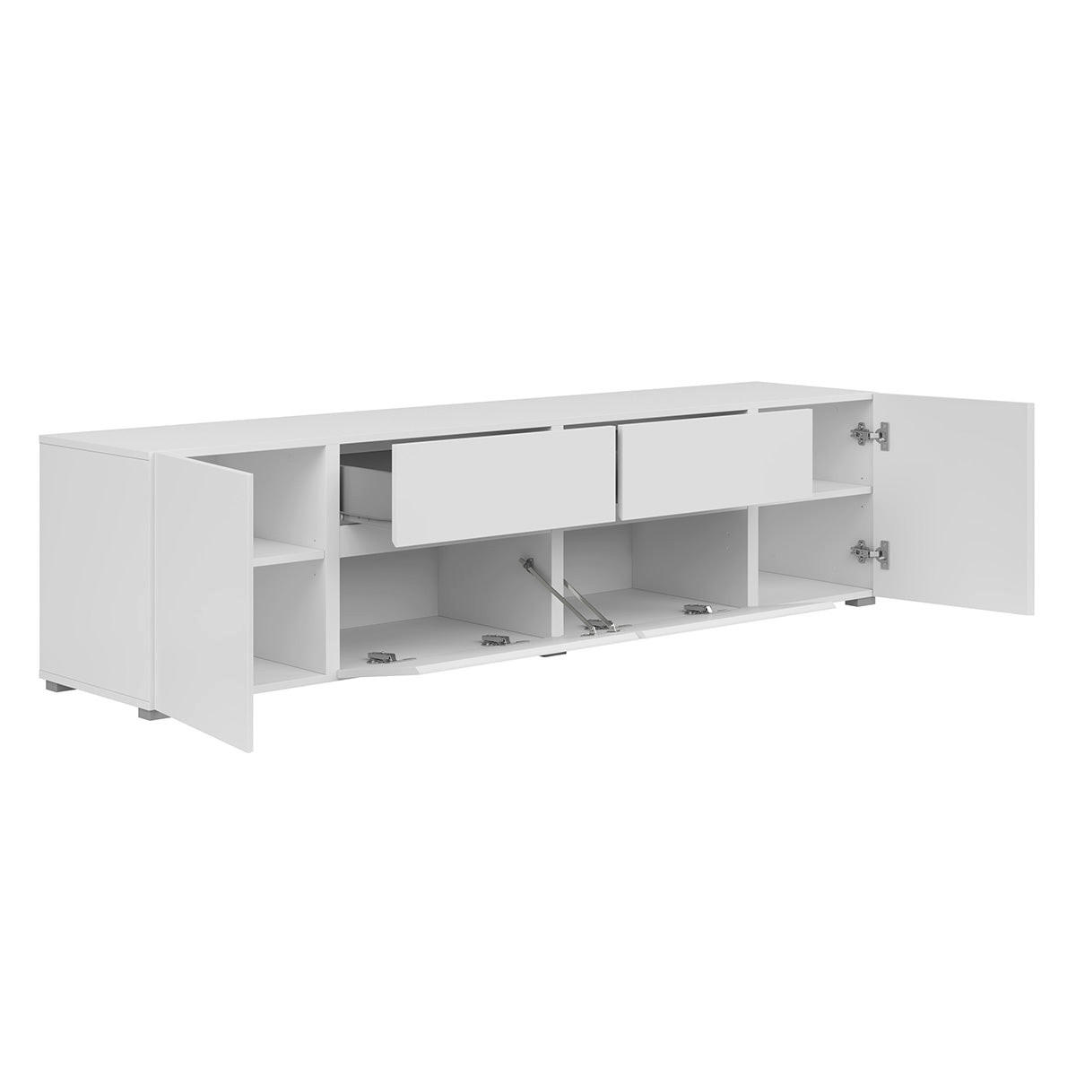 TV OMARICA Maxis Bela - bela, leseni material (195/48/40cm) - Petits-meubles