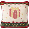 KISSENHÜLLEN TOY'S DELIGHT PRESENT CREME - Beige/Rot, Textil (50/50cm) - Villeroy & Boch